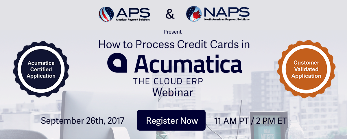 Acumatica: 4 Essentials of Integrated Payment Processing